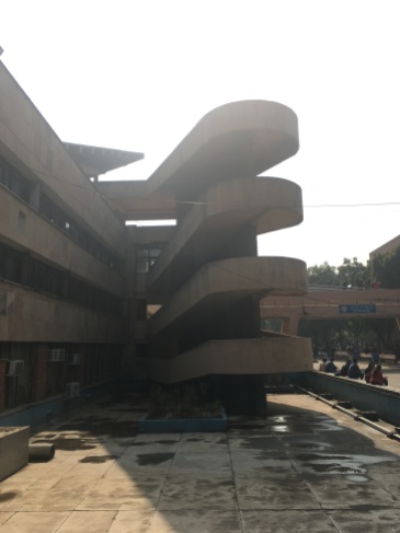 Delhi brutalism (IIT).